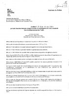 20211122 COVID – Arrêté Préfectoral